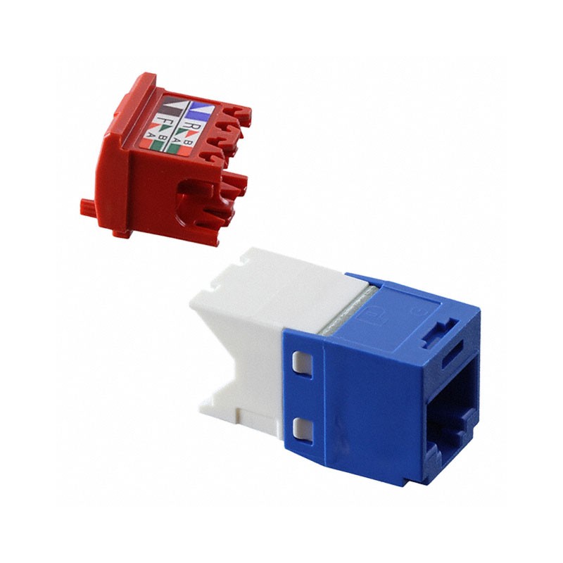 1 pcs : CJ5E88TGBU-24 - CATEGORY 5E, RJ45, 8-POSITION, 8