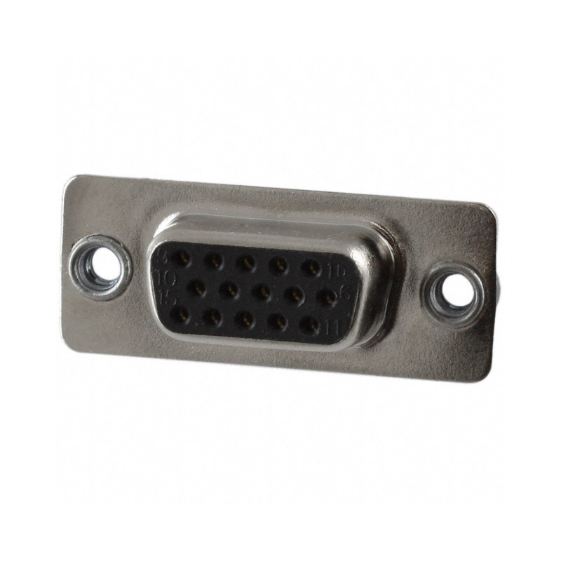 1 pcs : 780-M15-213R011 - CONN D-SUB HD RCPT 15POS PNL MNT