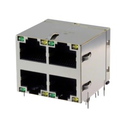 1 pcs : SS-74500-020 - CONN MOD JACK 8P8C R/A SHIELDED