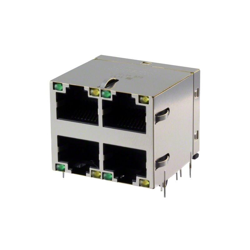 1 pcs : SS-74500-020 - CONN MOD JACK 8P8C R/A SHIELDED