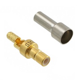 1 pcs : 72984 - CONN SMB JACK STR 50 OHM CRIMP