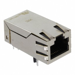 1 pcs : 7499111000A - CONN JACK 1PORT 1000 BASE-T PCB