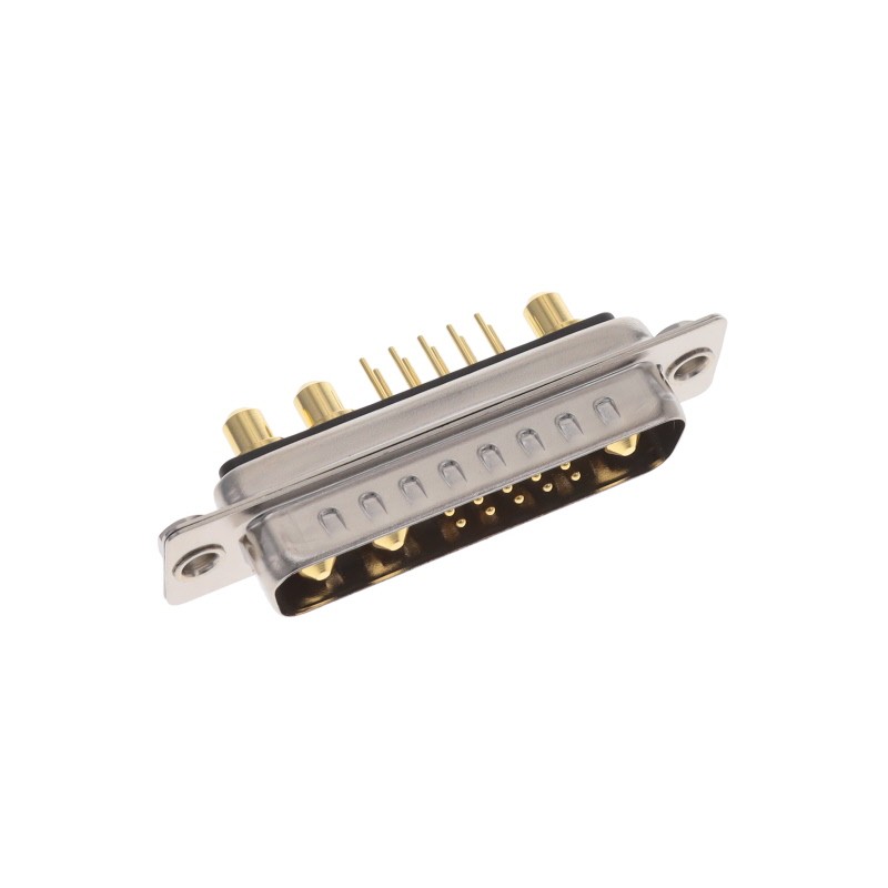 1 pcs : 681M13W3103L011 - CONN D-SUB PLUG 13P PNL MNT SLDR