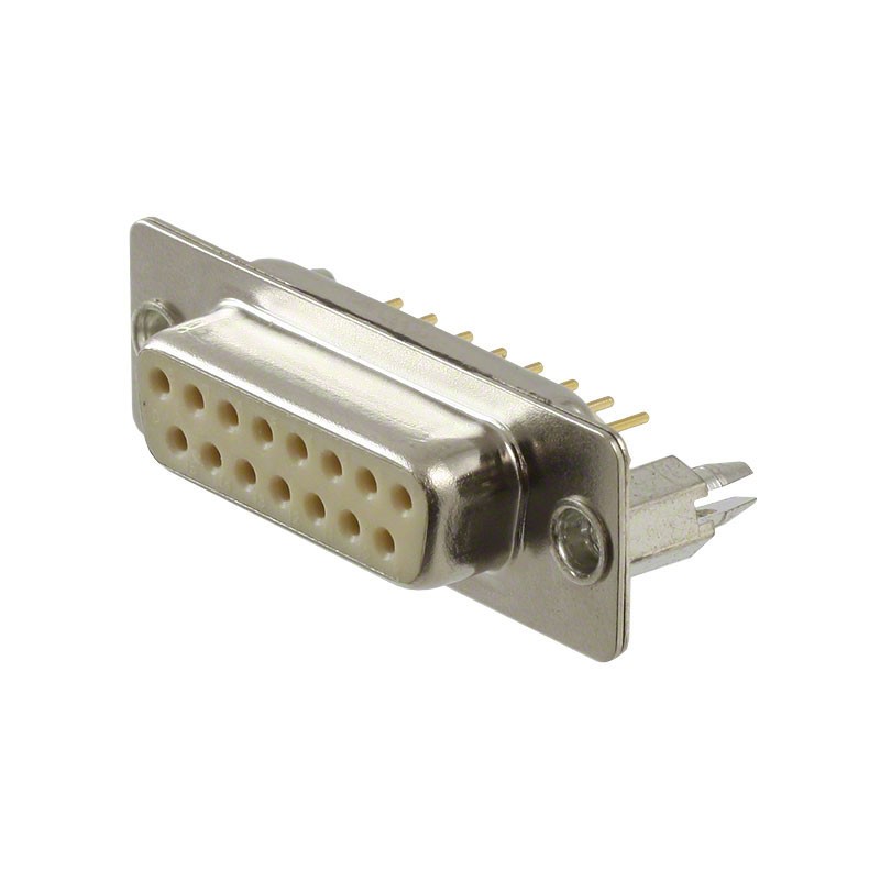 1 pcs : 772-E15-213R051 - CONN D-SUB RCPT 15P PNL MNT SLDR