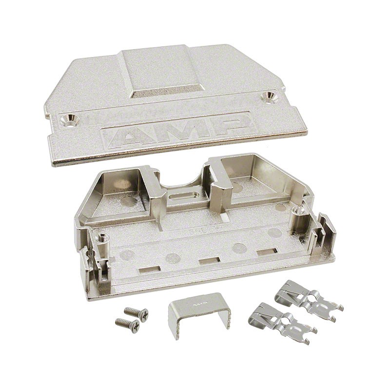 1 pcs : 749196-2 - CONN BACKSHELL 80POS 180DEG SHLD