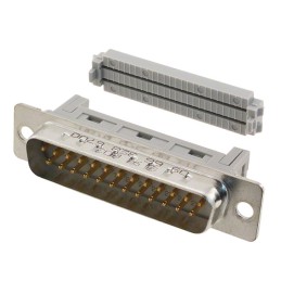 1 pcs : 09663286700 - CONN D-SUB PLUG 25P PNL MNT IDC