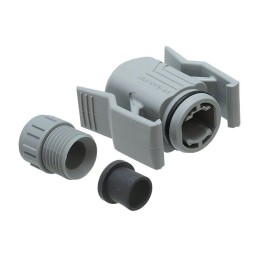 1 pcs : 1652732 - CONN MOD PLUG HSG RJ45 GRAY