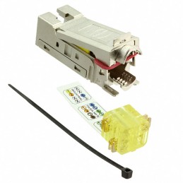 1 pcs : 20820010001 - CONN MOD JACK 8P8C