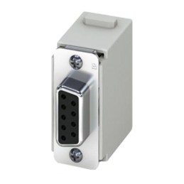 1 pcs : 1417308 - MODULE D-SUB FEMALE 9POS CRIMP