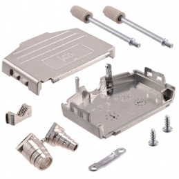 1 pcs : 09670250425 - CONN BACKSHELL 25POS 180DEG SHLD