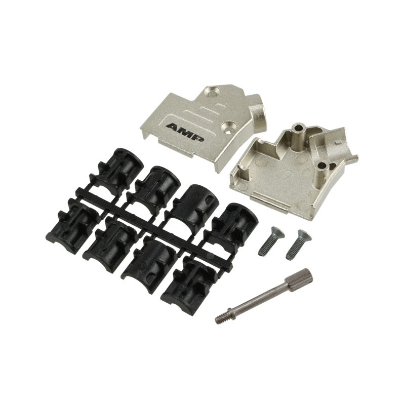 1 pcs : 5-1478763-1 - CONN BACKSHELL 9P 45DEG SHLD SLV