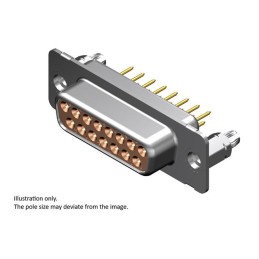 1 pcs : 1731090259 - FCT DSUB STR PC RCPT 09 PN W/SNA