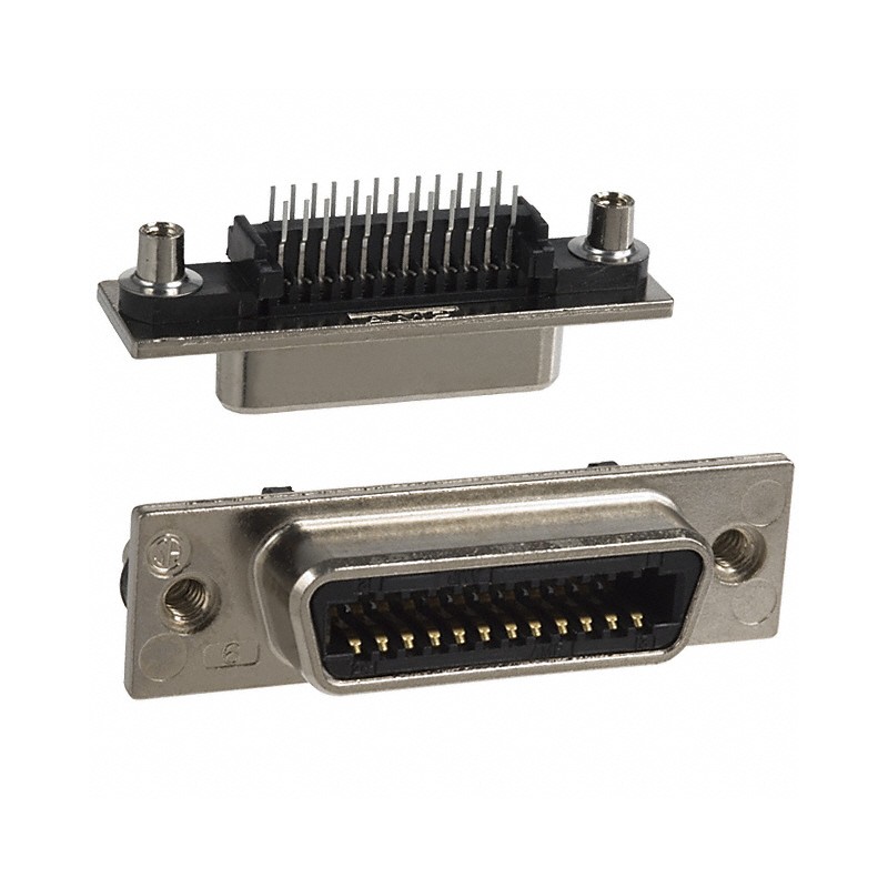 1 pcs : 5554501-1 - CONN RCPT 24POS PCB SOLDER