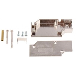 1 pcs : MHDCMR25-ULP - 25 WAY D-SUB HOOD DIE CAST SIDE