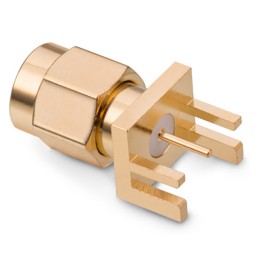 1 pcs : 60314202124525 - SMA PCB END LAUNCH PLUG ROUND PO