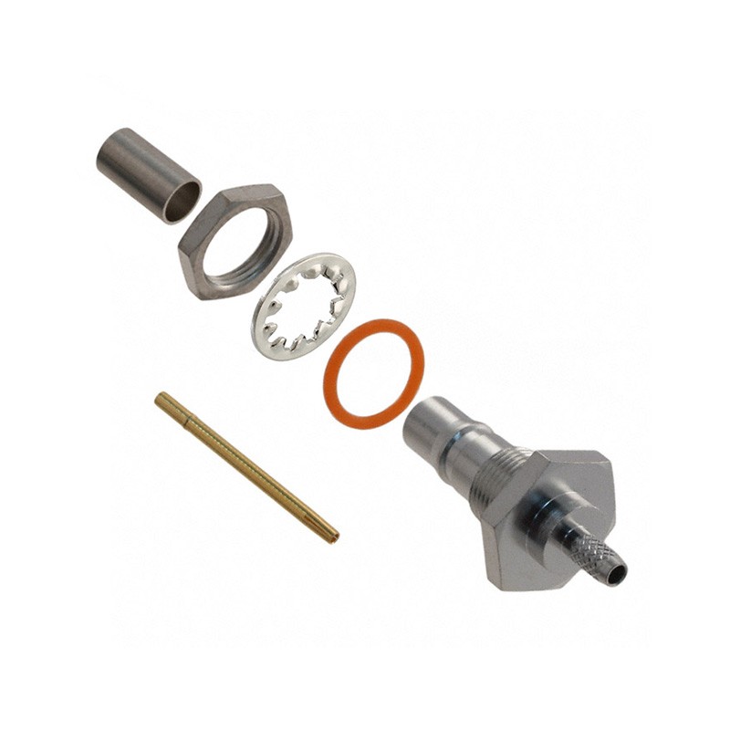 1 pcs : 0732540100 - CONN QMA JACK STR 50 OHM CRIMP