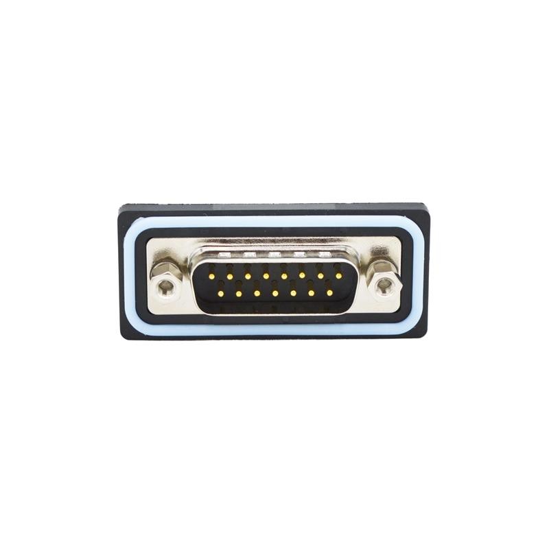 1 pcs : SDF-S15-103L011 - CONN D-SUB PLUG 15POS PNL MNT