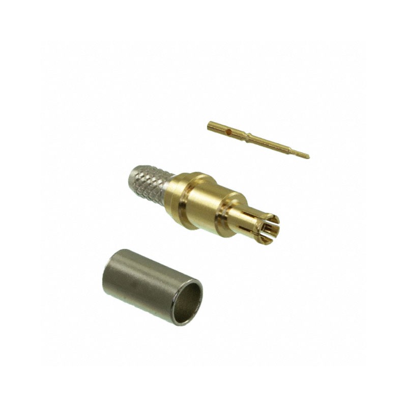 1 pcs : MMCX7-P-C-GF-ST-CA3 - CONN MMCX PLUG STR 75 OHM SOLDER