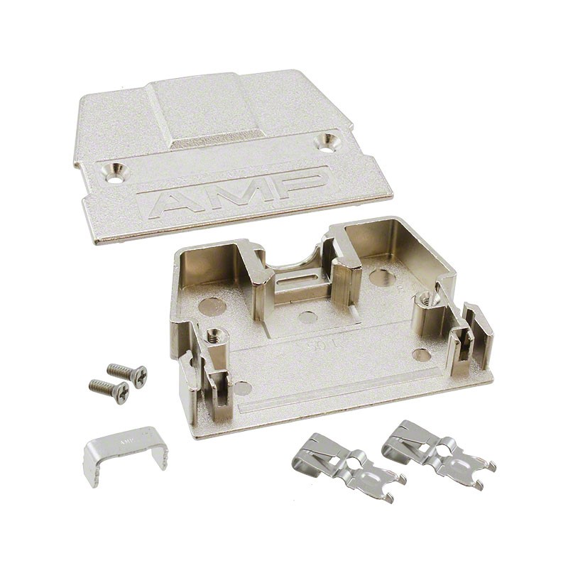 1 pcs : 749193-1 - CONN BACKSHELL 50POS 180DEG SHLD