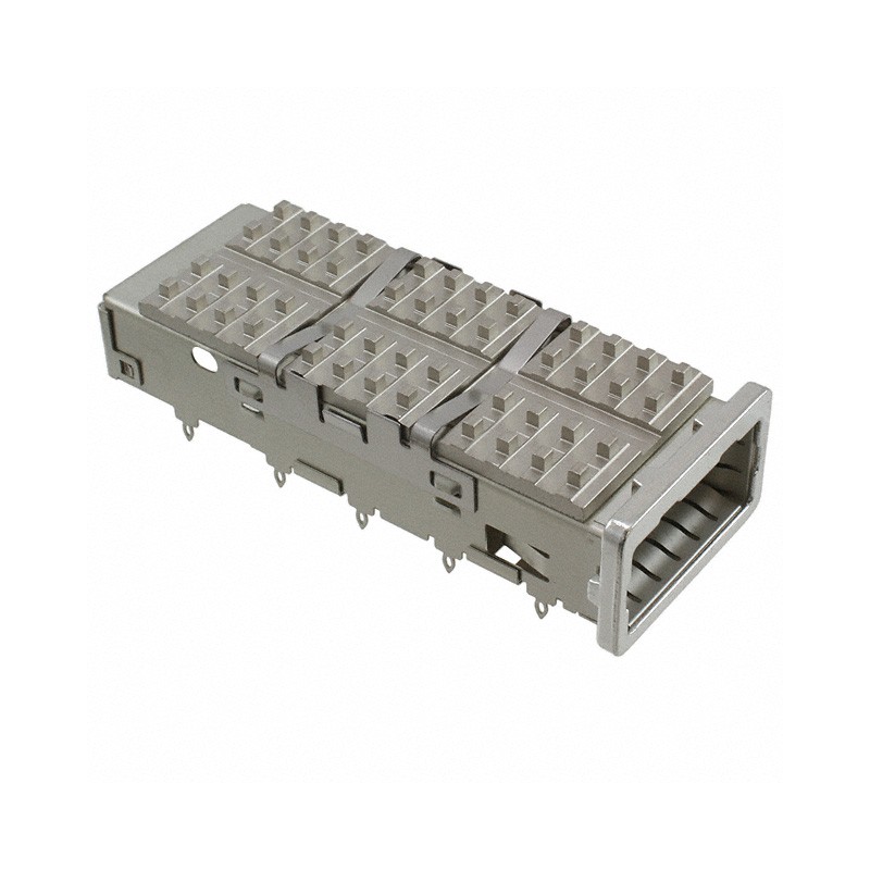 1 pcs : 1551892-1 - CONN ZQSFP+ CAGE W/HSINK R/A