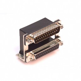 1 pcs : 179-025-413R571 - CONN D-SUB PLUG/RCPT 25P RA SLDR