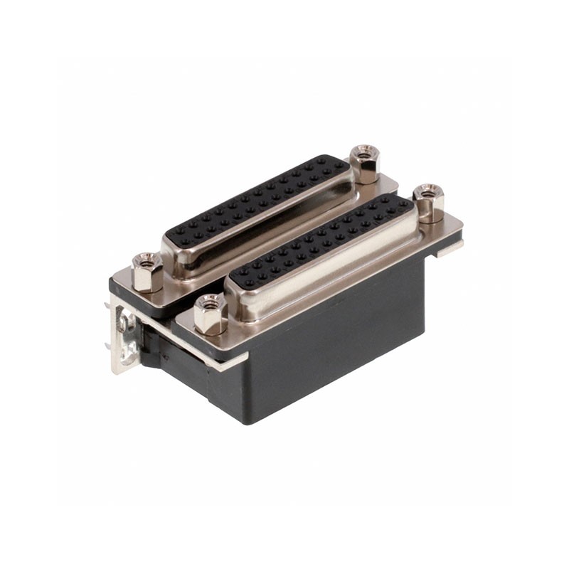 1 pcs : 189-025-513R571 - CONN D-SUB RCPT 25POS R/A SLDR