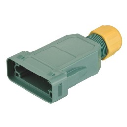 1 pcs : 09140010730 - CONN HOOD COUPLING BOTTOM ENTRY