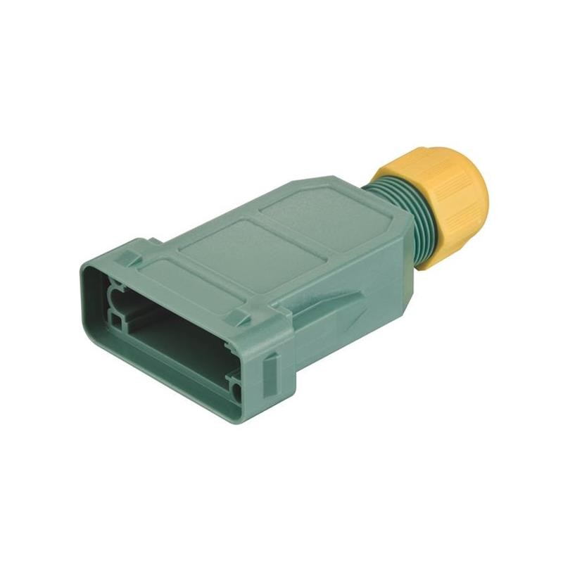 1 pcs : 09140010730 - CONN HOOD COUPLING BOTTOM ENTRY