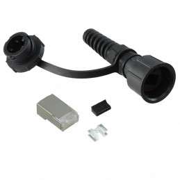 1 pcs : SS-39400-005 - CONN MOD PLUG 8P CAT6 SHLD IP67