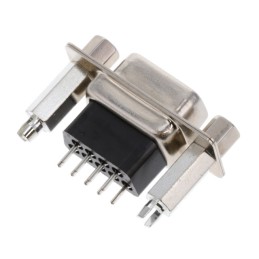 1 pcs : K88X-ED-9S-BRJ30 - CONN D-SUB RCPT 9POS VERT SLDR