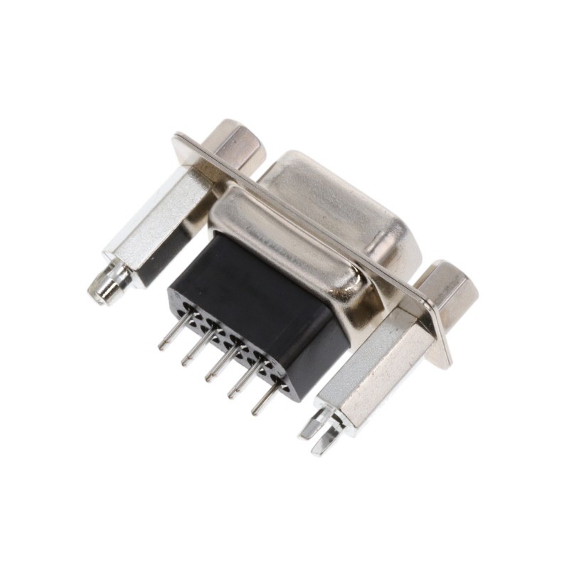 1 pcs : K88X-ED-9S-BRJ30 - CONN D-SUB RCPT 9POS VERT SLDR