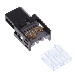 1 pcs : IX32G-B-8S-CV(7.0) - PLUG B KEY 8POS IDC 22AWG