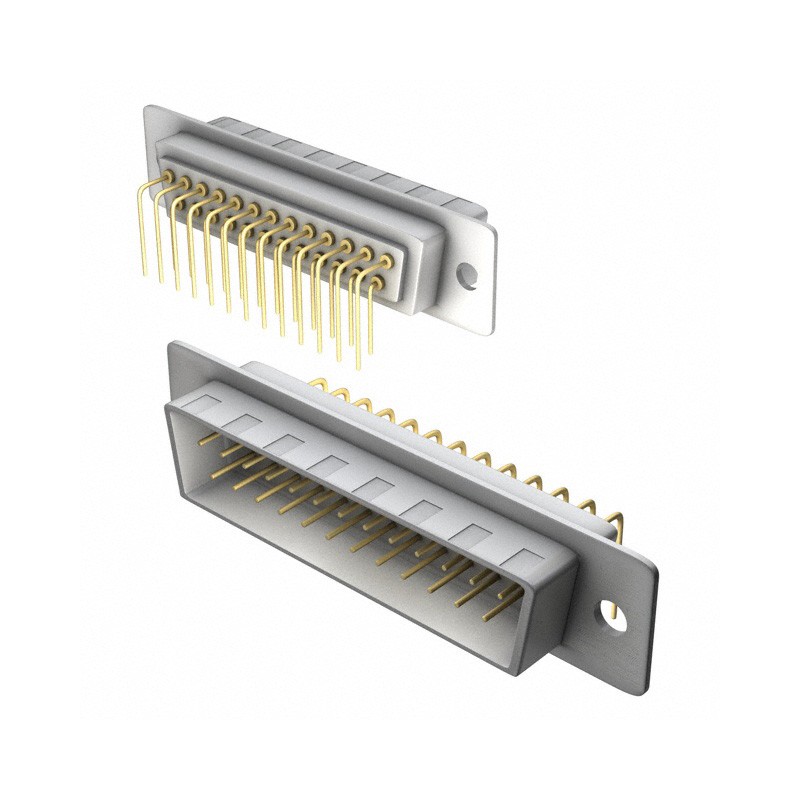 1 pcs : 774-E25-113R001 - CONN D-SUB PLUG 25POS R/A SLDR