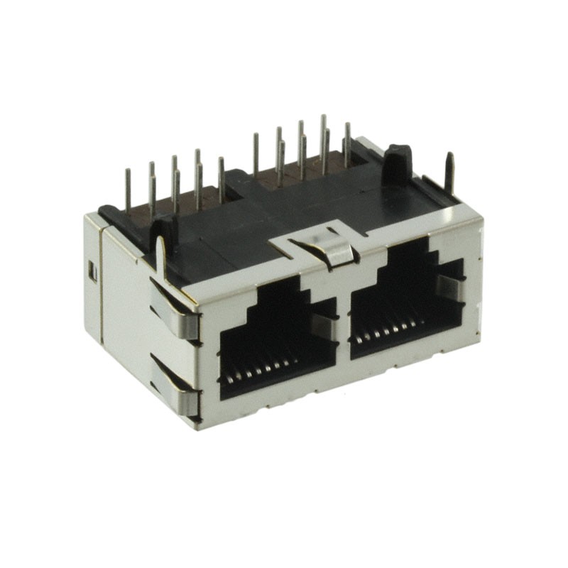 1 pcs : 5406566-1 - CONN MOD JACK 8P8C R/A SHIELDED