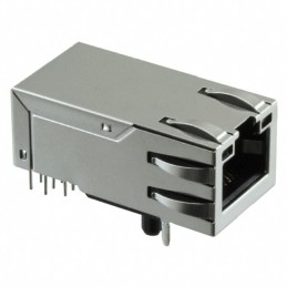 1 pcs : 0857931013 - CONN JACK 1PORT 1000 BASE-T PCB