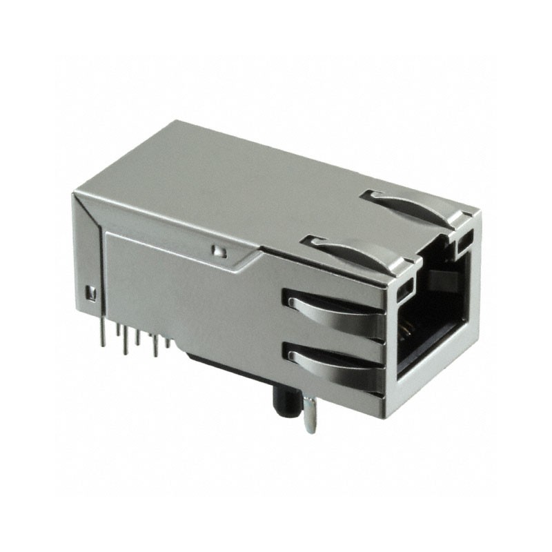 1 pcs : 0857931013 - CONN JACK 1PORT 1000 BASE-T PCB