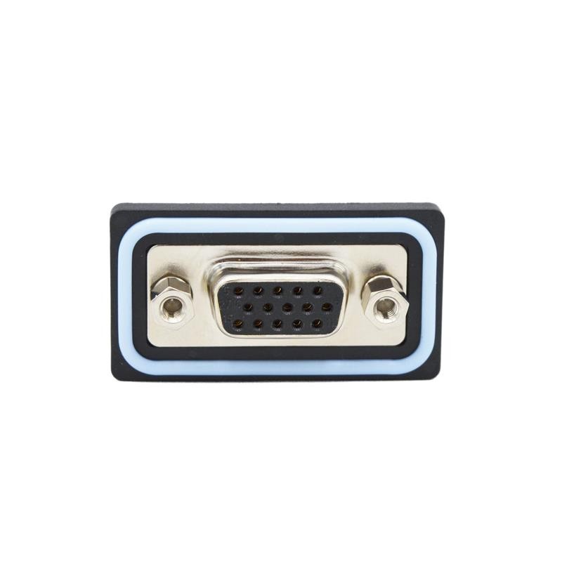 1 pcs : HDF-V15-213L051 - CONN D-SUB HD RCPT 15POS PNL MNT