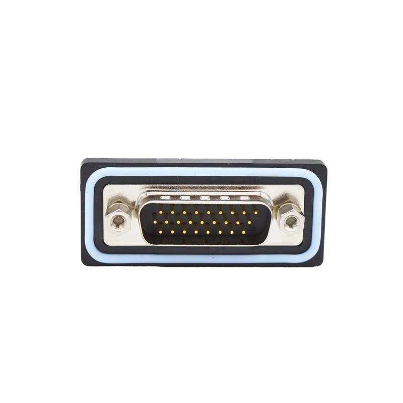 1 pcs : HDF-R26-113L461 - CONN D-SUB HD PLUG 26P R/A SLDR