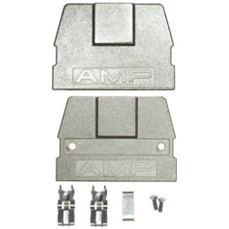 25 pcs - TE Connectivity Zinc D Sub Backshell, 50 Way