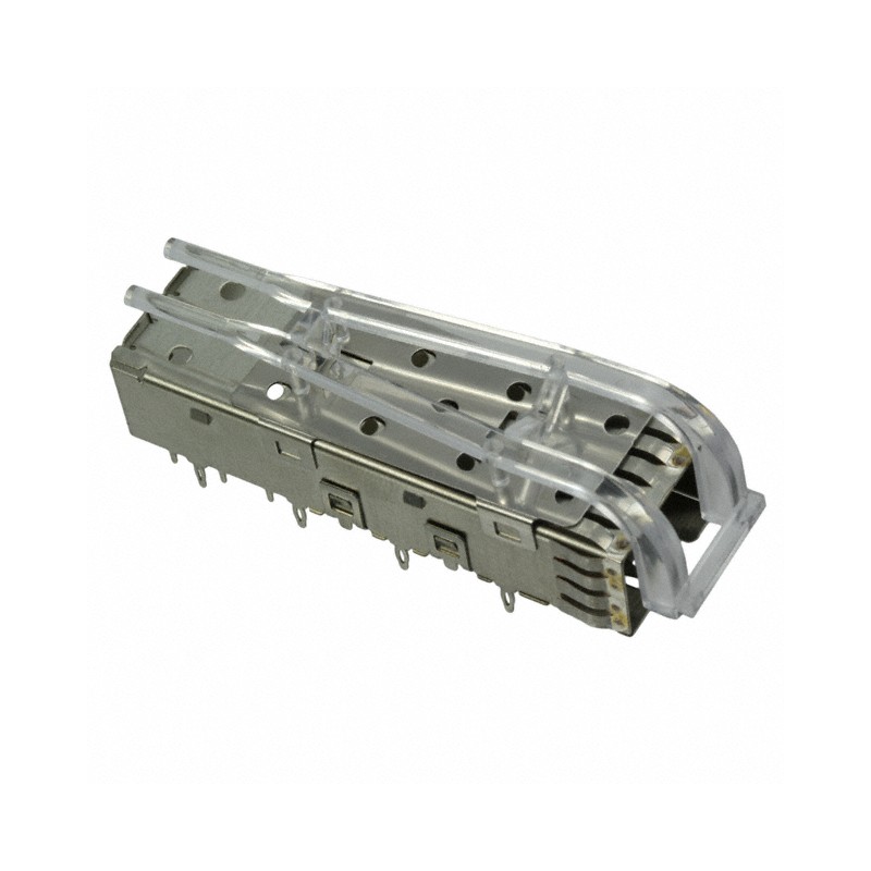 1 pcs : 2007254-1 - CONN SFP+ CAGE PRESS-FIT R/A