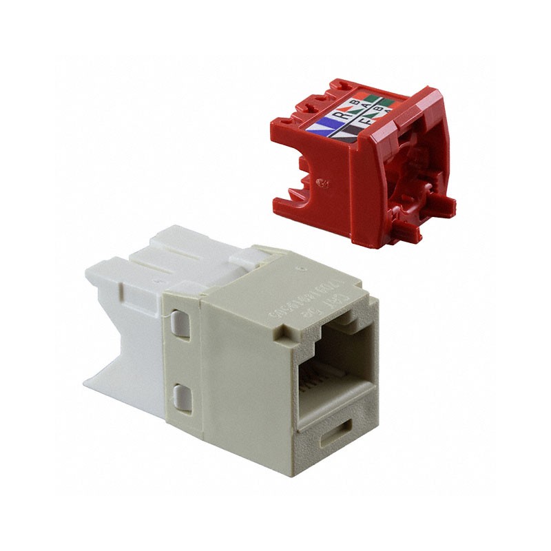 1 pcs : CJ5E88TGEI - CATEGORY 5E, RJ45, 8-POSITION, 8
