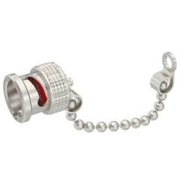 1 pcs : R141812000 - BNC / MALE DUST CAP WITH CHAIN