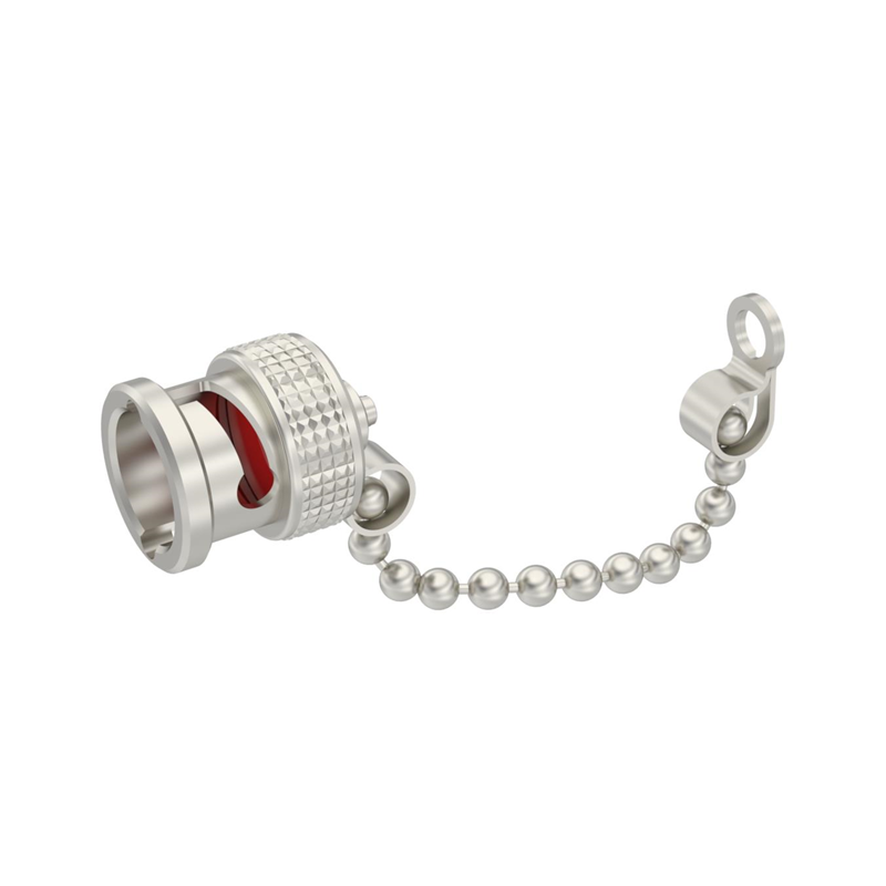 1 pcs : R141812000 - BNC / MALE DUST CAP WITH CHAIN