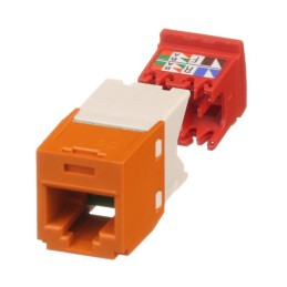 1 pcs : CJ5E88TGOR - CATEGORY 5E, RJ45, 8-POSITION, 8
