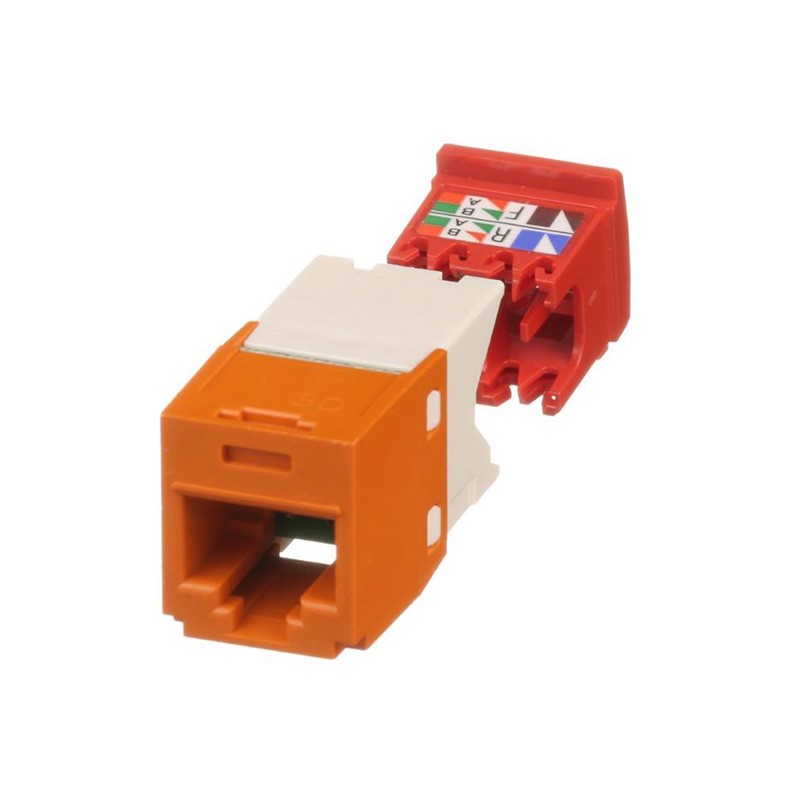 1 pcs : CJ5E88TGOR - CATEGORY 5E, RJ45, 8-POSITION, 8