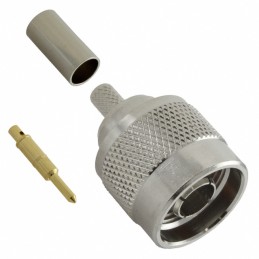 1 pcs : VN10-2051 - CONN N PLUG STR 50 OHM SOLDER