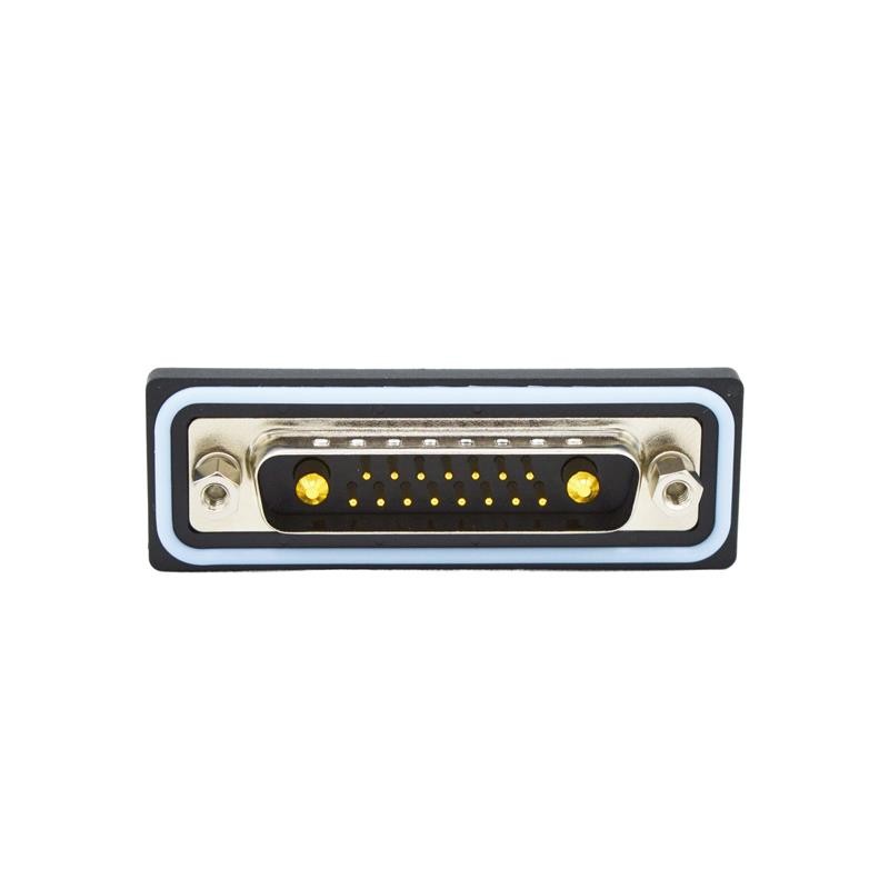 1 pcs : CDFV17W2113L211 - CONN D-SUB PLUG 17P PNL MNT SLDR