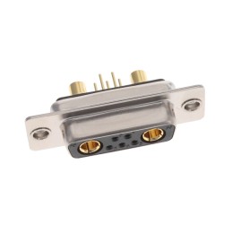 1 pcs : 681M7W2203L011 - CONN D-SUB RCPT 7P PNL MNT SLDR