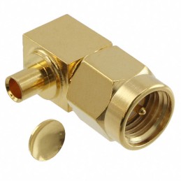 1 pcs : 0732510653 - CONN SMA PLUG R/A 50 OHM SOLDER