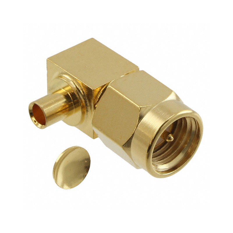 1 pcs : 0732510653 - CONN SMA PLUG R/A 50 OHM SOLDER
